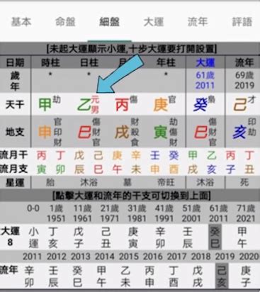 八字命盤紙